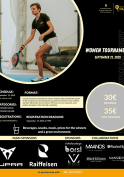 Cartel del torneo