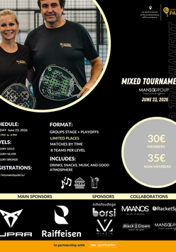 Cartel del torneo