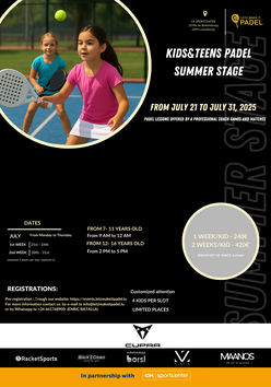 Cartel del torneo
