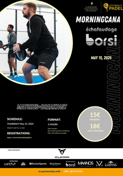 Cartel del torneo