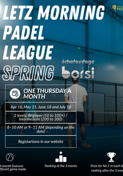 Cartel del torneo